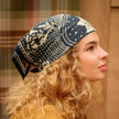 petit foulard hindi bandana encre
