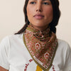 petit foulard kaki
