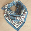 petit foulard manon bleu orage