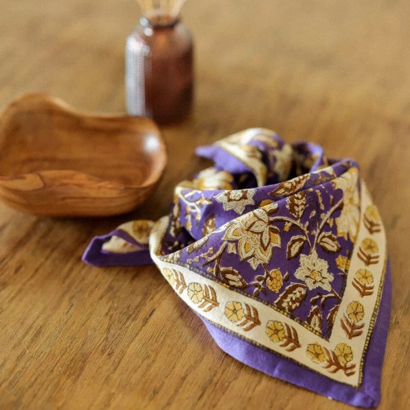 petit foulard manon purple