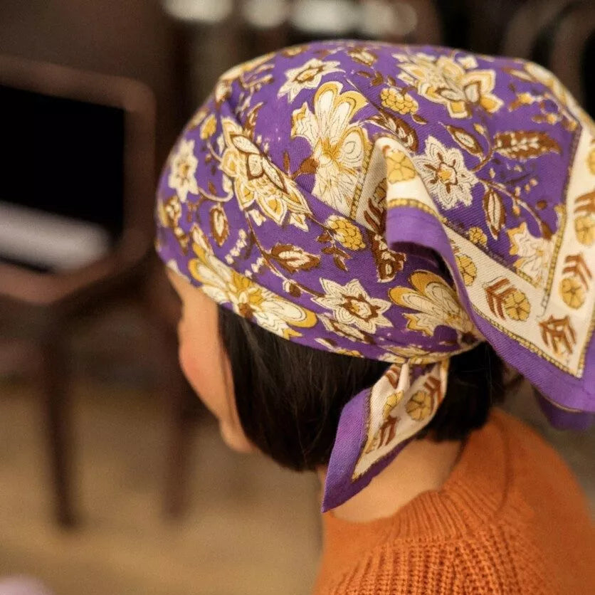 petit foulard manon purple 