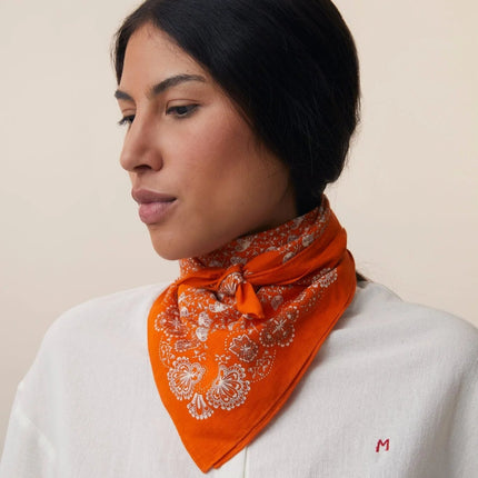 petit foulard orange