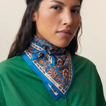 petit foulard royal blue
