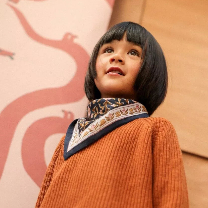 petit foulard scarlett encre