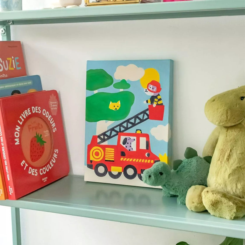 petit pinceau kids peinture au numéro Wouf