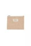 Petite pochette rayure argile gabrielle