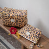 petite trousse de toilette leopard camel