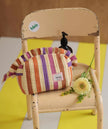 Petite trousse de toilette rayure multico Bellemme 