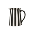 Pichet rayures noir et blanc