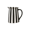Pichet rayures noir et blanc