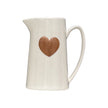 pichet gm coeur marron