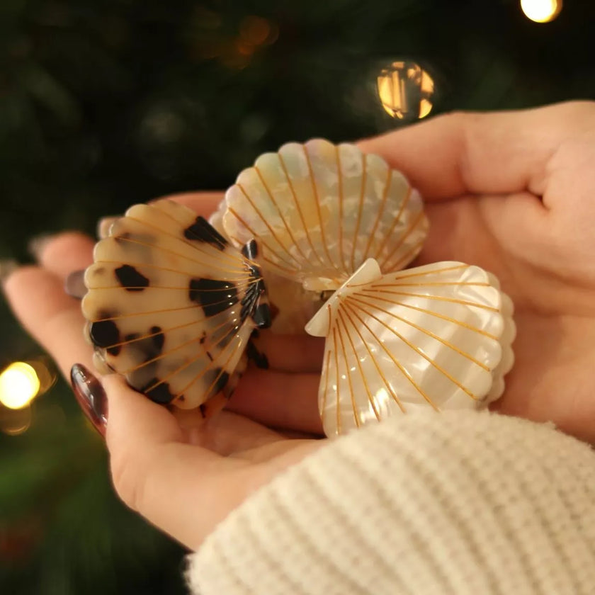 pince a cheveux coquillage