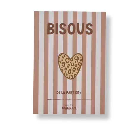 Pins bisosu carte atelier wagram leopard beige