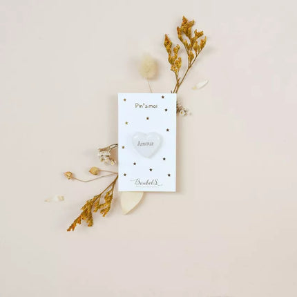 Pin's coeur amour Baubels