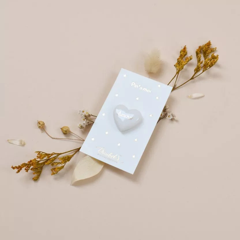 Pin's coeur amour Baubels