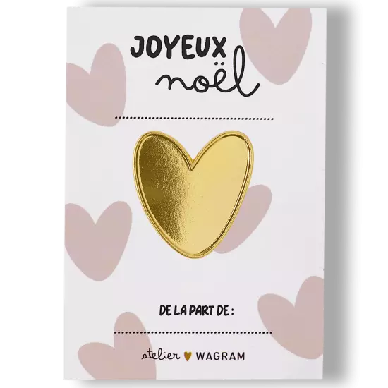 Pin's Coeur | Joyeux Noël