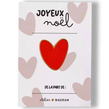 Pin's Coeur | Joyeux Noël