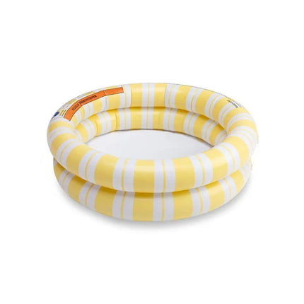 Swim Essentials piscine blisse rayé jaune