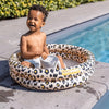 piscine bebe leopard beige