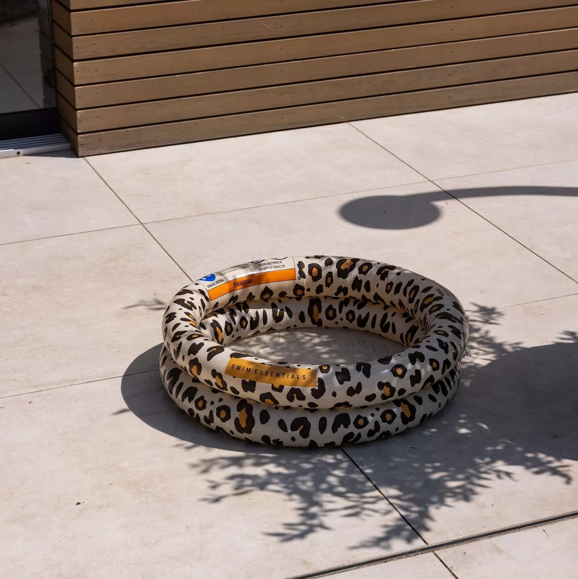 piscine bebe leopard beige