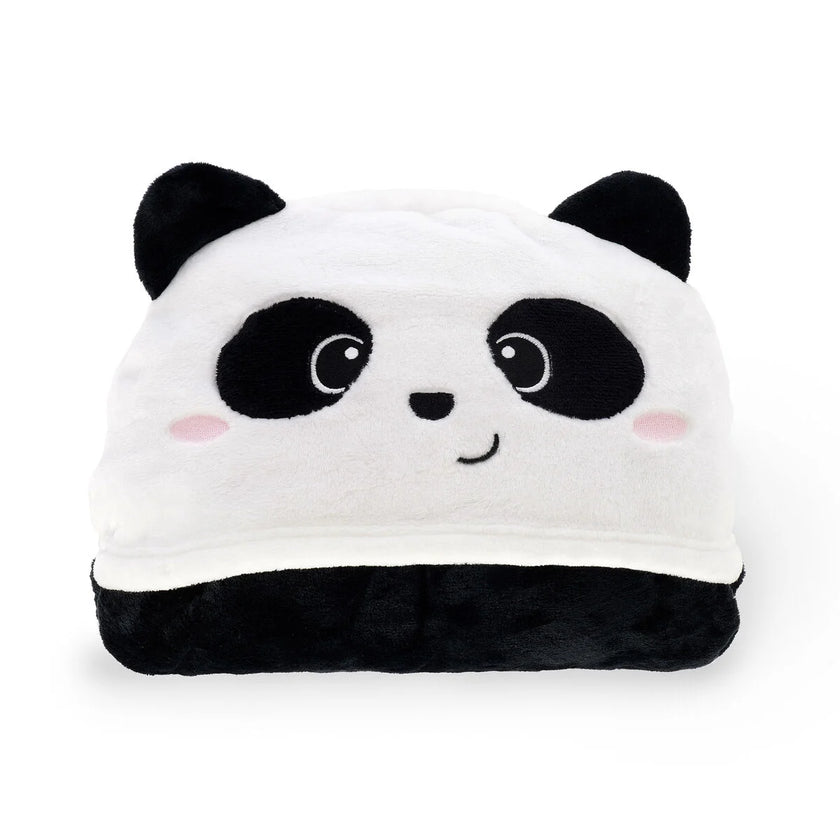 Plaid à capuche Panda Legami