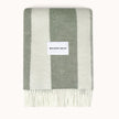 Plaid Rough Stripe Agave - MAISON DEUX