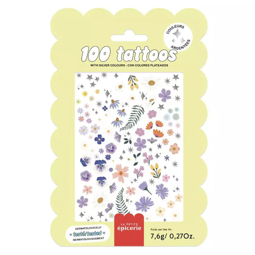 Pochette Tattoos | Fleurs