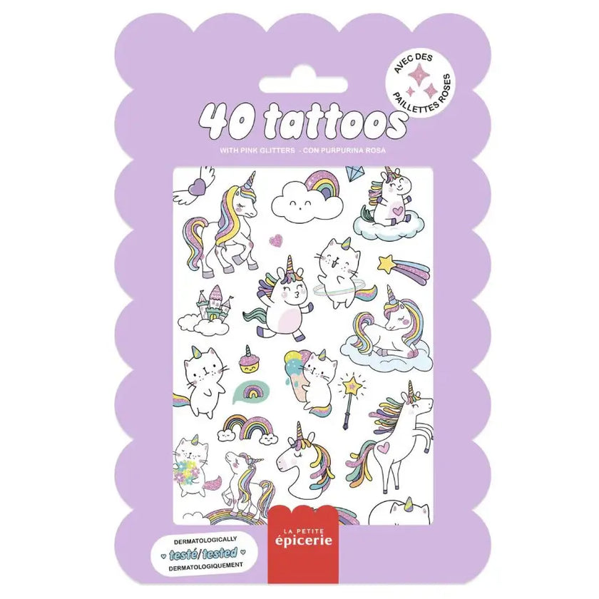 Pochette Tattoos | Licornes