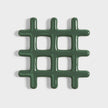 Dessous-de-plat Grid vert en grès – &Klevering