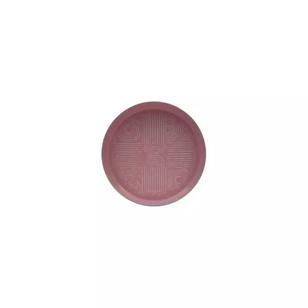 Plateau molitor 35cm rose pale