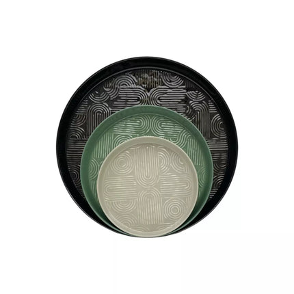 Plateau molitor vert almond