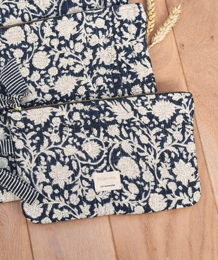 Pochette medium anjali encre bellemme