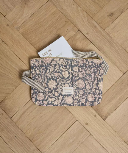 Pochette medium Anjali orage Bellemme