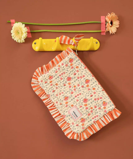 Pochette medium Janice rosa sorbet d'été bellemme