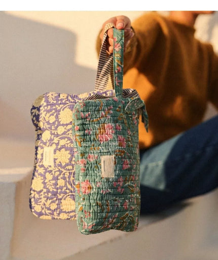 Pochette medium rhapsody aqua bellemme