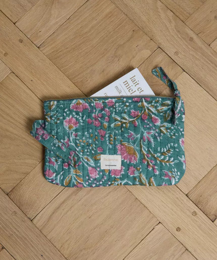 Pochette medium rhapsody aqua bellemme