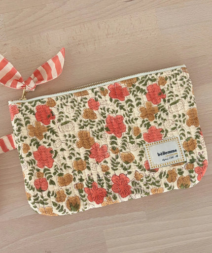 Pochette medium ellis ocre Bellemme