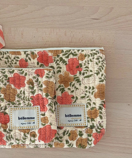 Pochette medium ellis ocre Bellemme