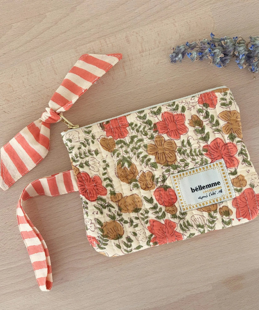 Mini pochette sid Ellis ocre Bellemme