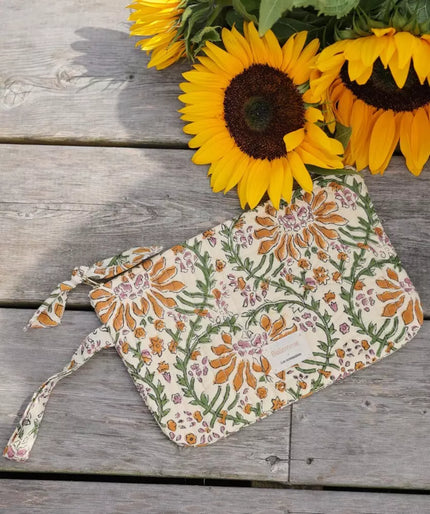 Pochette Palmyre caramel bellemme