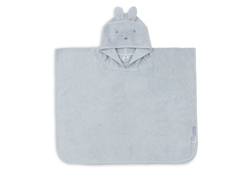 poncho de bain miffy cloudy blue Jollein