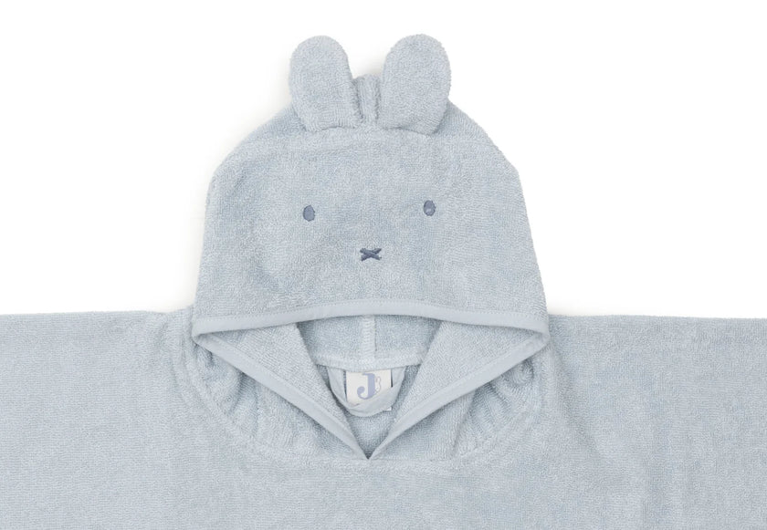 poncho de bain miffy cloudy blue Jollein