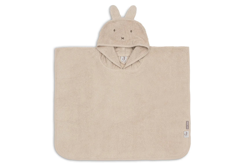 Poncho de bain beige Miffy Jollein
