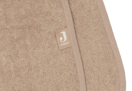 Poncho de bain jollein milky coffee