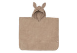 Poncho de bain jollein milky coffee