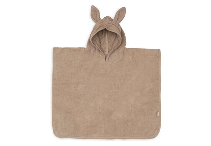Poncho de bain jollein milky coffee