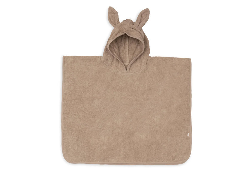 Poncho de bain jollein milky coffee