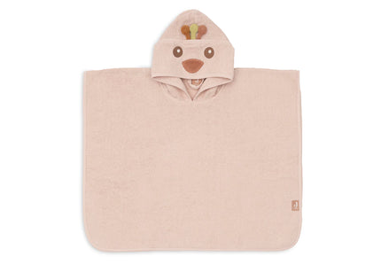 Poncho jollein rose coq