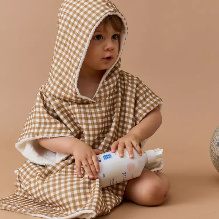 Poncho de bain vichy atelier wagram