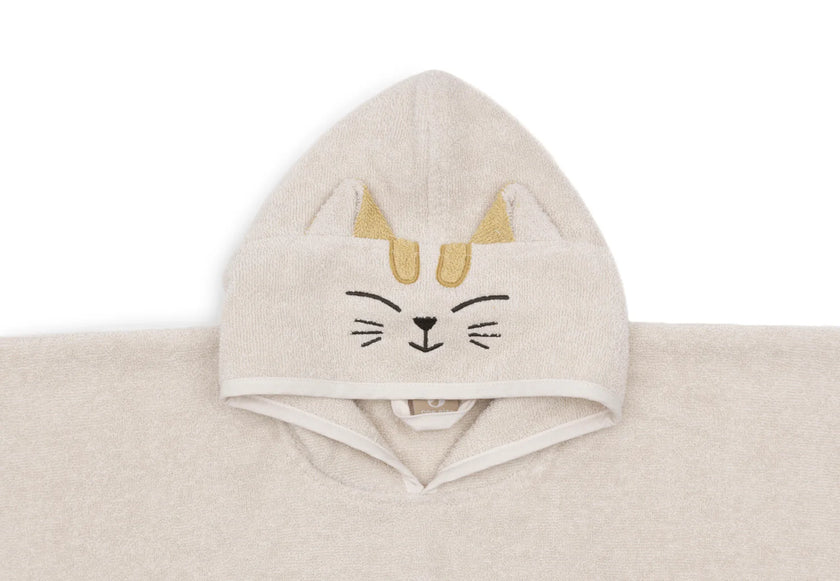 Poncho de bain Charlie chat Jollein
